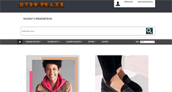 Desktop Screenshot of mvso-praxe.cz